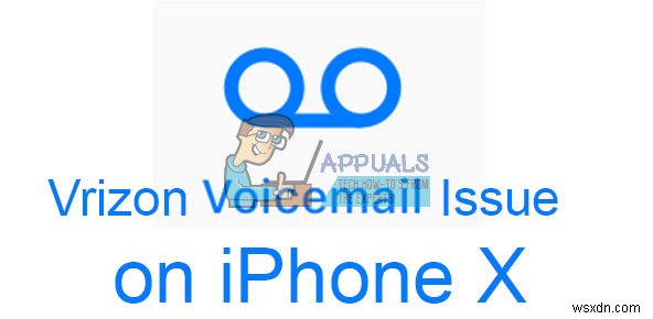 iPhone X에서 Verizon 음성 메일 문제를 해결하는 방법 