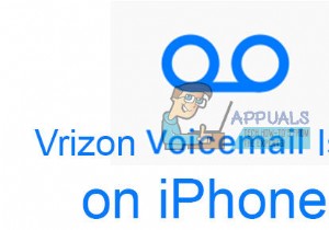 iPhone X에서 Verizon 음성 메일 문제를 해결하는 방법 