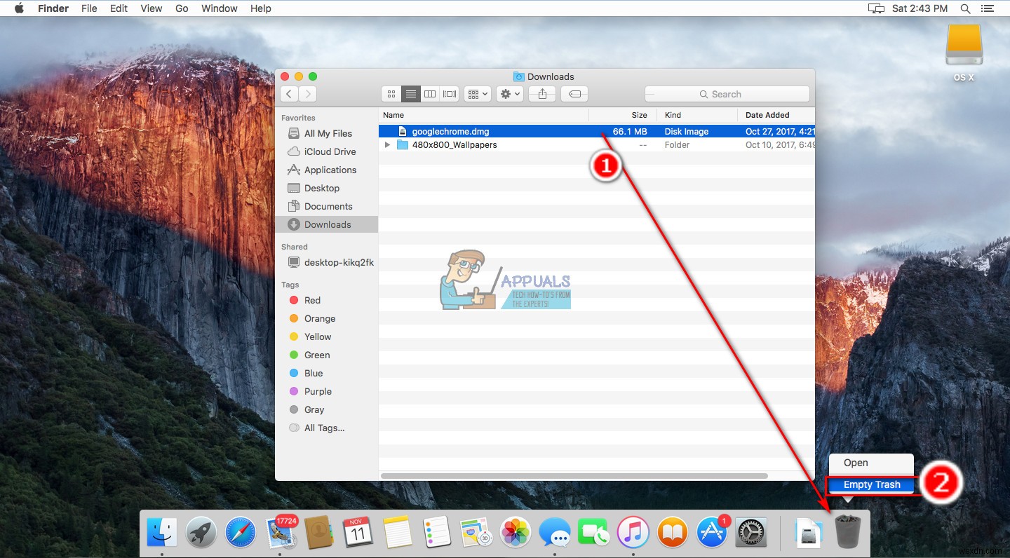 MacOS 및 Mac OS X에서 하드 디스크 저장 공간을 확보하는 방법 