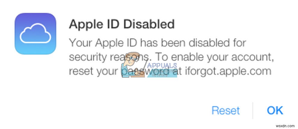 Apple ID가 비활성화되었습니다  수정 방법