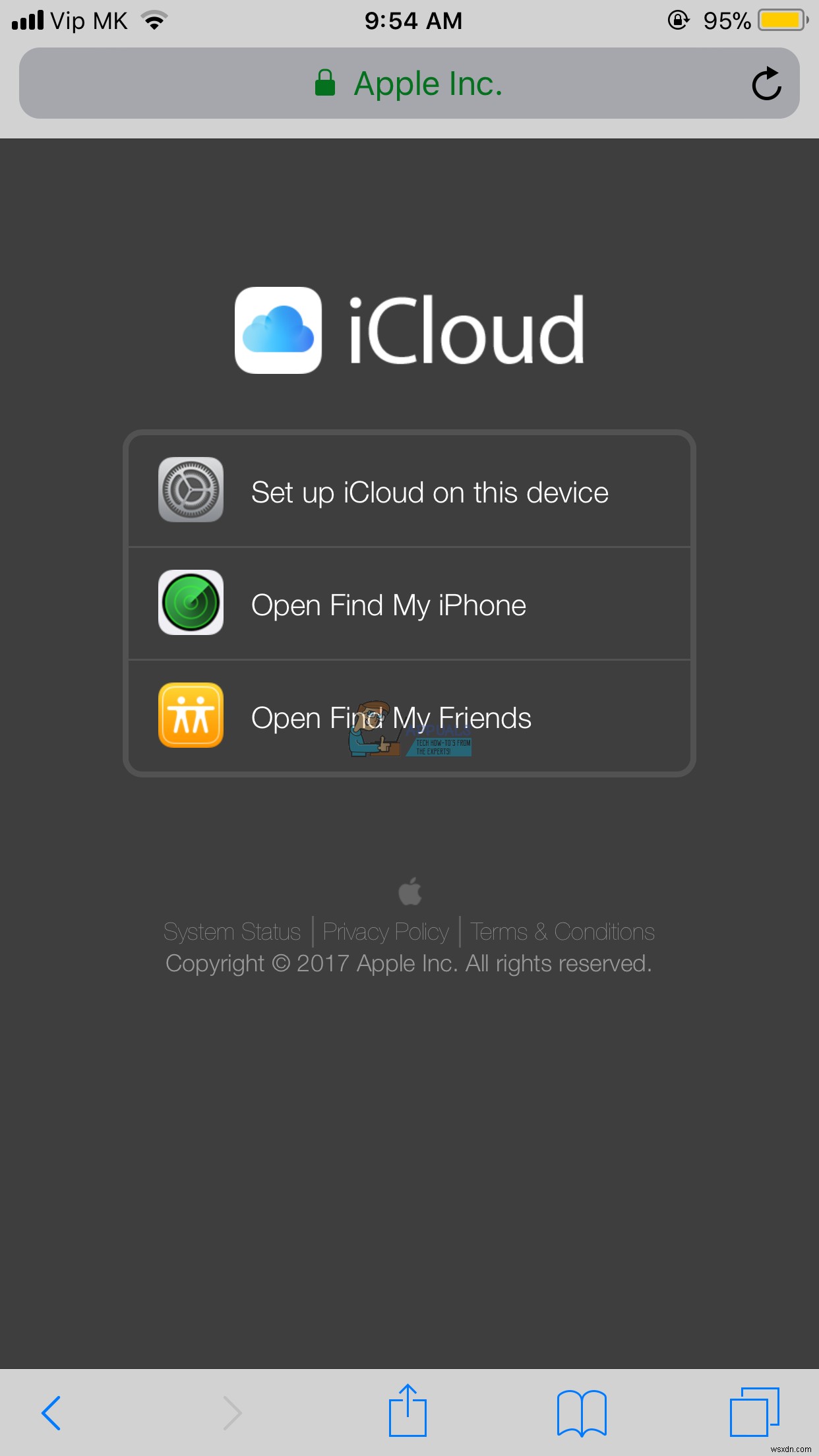 iPhone 또는 iPad를 사용하여 iCloud.com에 로그인하는 방법