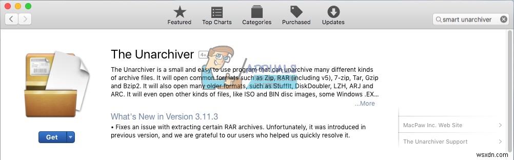 MacOS에서 RAR 파일을 추출하고 여는 방법