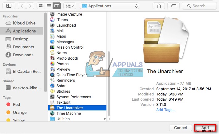 MacOS에서 RAR 파일을 추출하고 여는 방법