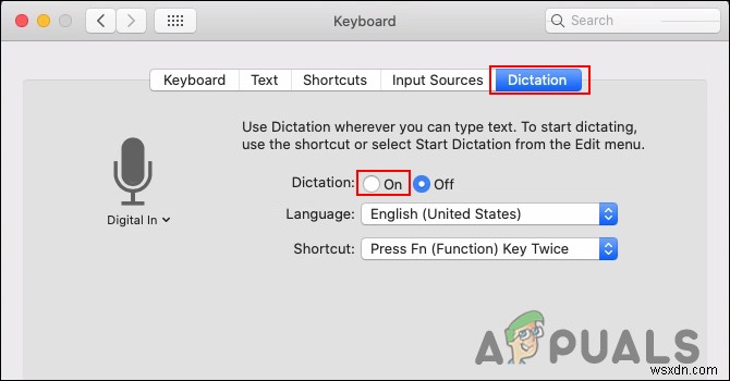방법:Mac OS X에서 받아쓰기 사용 