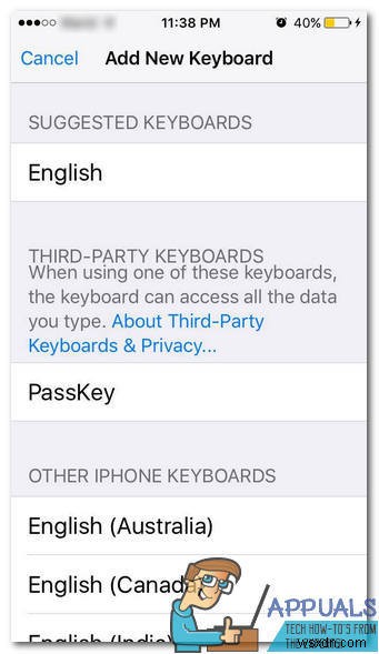 지문 로그인:iOS용 PassKey 비밀번호 관리자