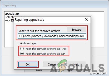 보관 파일을 열 때  7zip이 파일을 보관 파일로 열 수 없음  오류를 수정하는 방법 