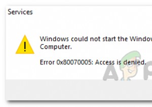 로컬 컴퓨터에서 Windows 오디오 서비스를 시작할 수 없을 때 해결하는 방법