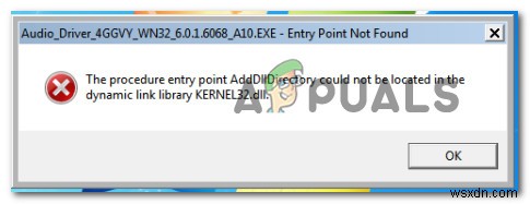Windows에서  Kernel32.dll 동적 링크 라이브러리 오류  문제 해결 