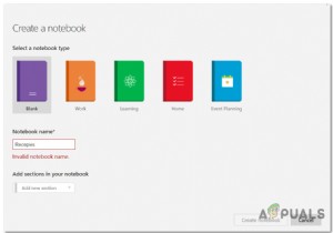 Windows 10 OneNote  잘못된 전자 필기장 이름  오류, 원인부터 해결 방법까지 총정리