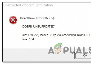 Windows 10에서 레거시 게임 실행 시 DirectDraw 오류(16385) 해결 방법