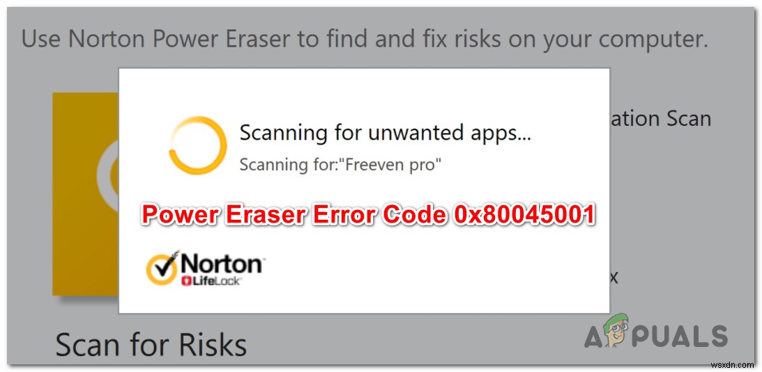 Windows 10에서 Norton Power Eraser 오류 코드 0x80045001을 수정하는 방법은 무엇입니까? 