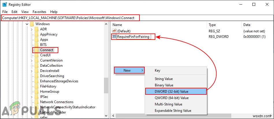 Windows 10에서 이 PC에 투사할 때 페어링에 PIN 필요를 활성화 또는 비활성화하는 방법은 무엇입니까? 