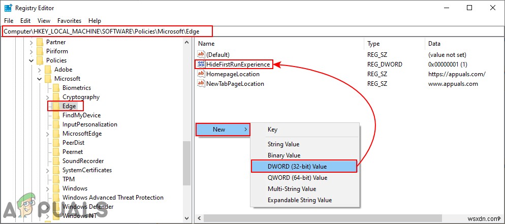 Microsoft Edge Chromium에서 처음 실행 경험을 비활성화하는 방법은 무엇입니까? 