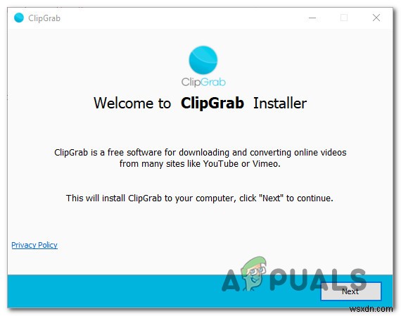 Windows 및 MacOS에서 ClipGrab 오류 403 수정 