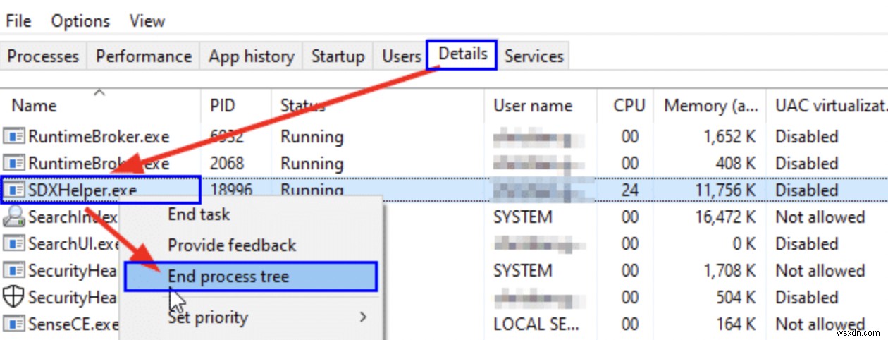 수정:Microsoft Office SDX 도우미 - 백그라운드에서 높은 CPU 