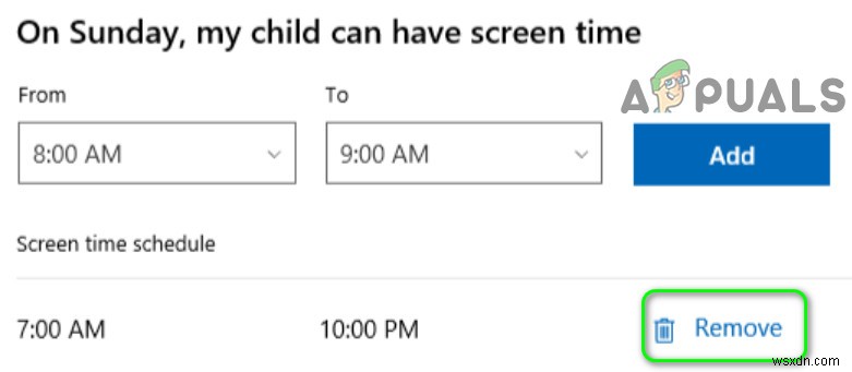 수정:MS 가족 계정 화면 시간 제한이 작동하지 않음 
