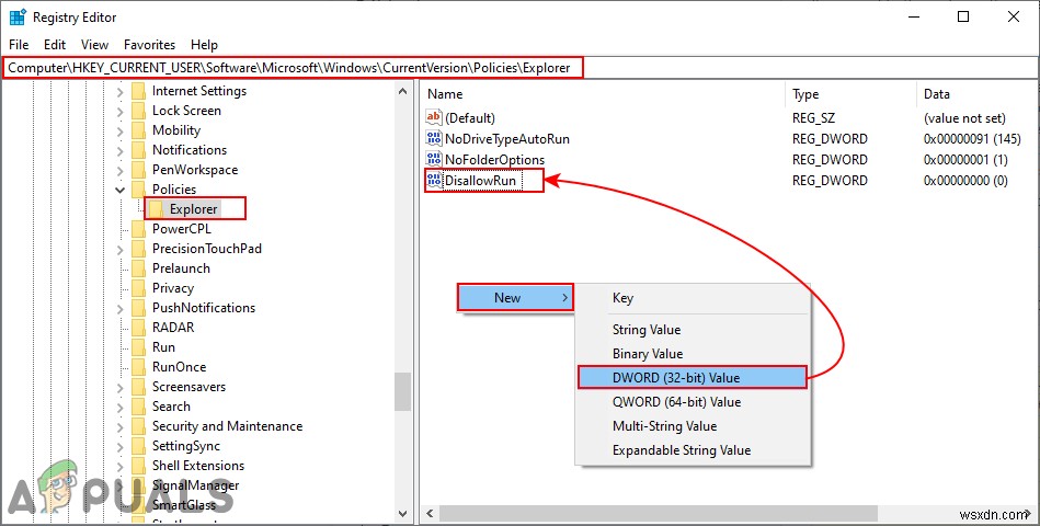 사용자가 지정된 Windows 응용 프로그램을 실행하지 못하도록 하는 방법은 무엇입니까? 