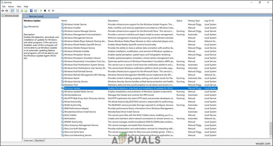 수정:Windows 업데이트 오류 0x80240023 