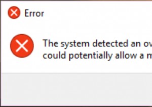 [FIX] 시스템이 이 애플리케이션에서 스택 기반 버퍼의 오버런을 감지했습니다. 