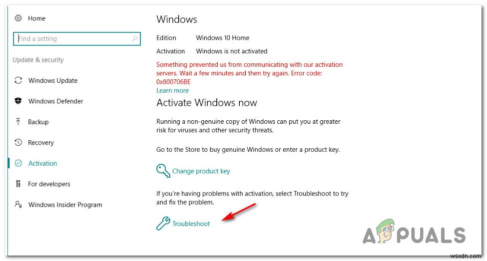 Windows 10 정품 인증 시 오류 0xc004f210을 수정하는 방법 