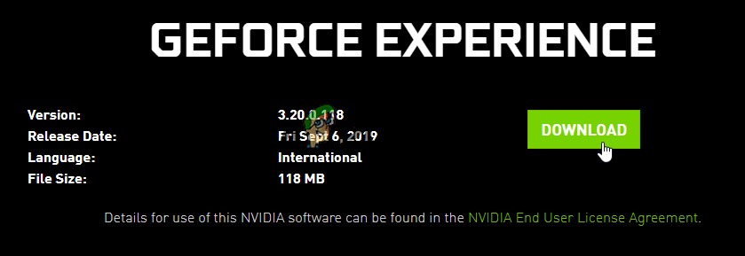 GeForce Experience  오류 HRESULT E_FAIL 을 수정하는 방법 