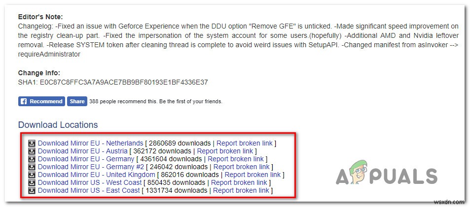 GeForce Experience  오류 HRESULT E_FAIL 을 수정하는 방법 