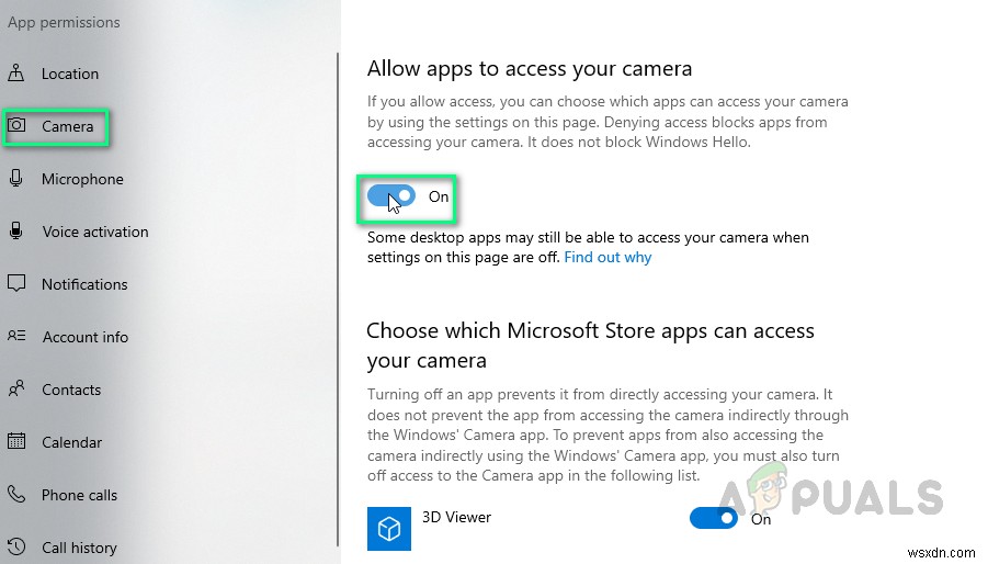 Windows 10의 MS 팀에서 카메라가 작동하지 않는 문제를 해결하는 방법은 무엇입니까? 