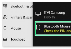 Windows 10에서  PIN을 확인하고 다시 연결해 보세요  Bluetooth 페어링 오류 [해결됨] 