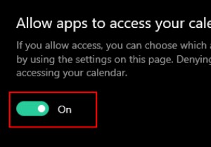 Windows 10에서 앱이 캘린더에 액세스하지 못하도록 하는 방법은 무엇입니까? 