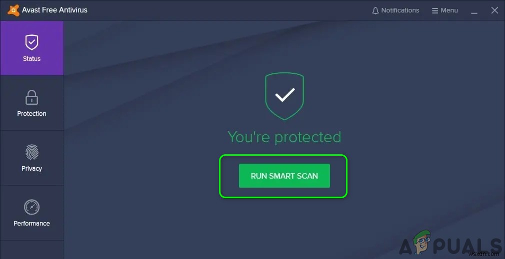 수정:Avast Bank 모드가 작동하지 않음 