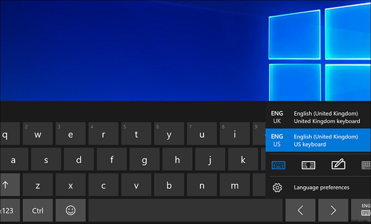 Windows 10에서 키보드 레이아웃/언어를 변경하기 위해 바로 가기를 설정하는 방법은 무엇입니까? 