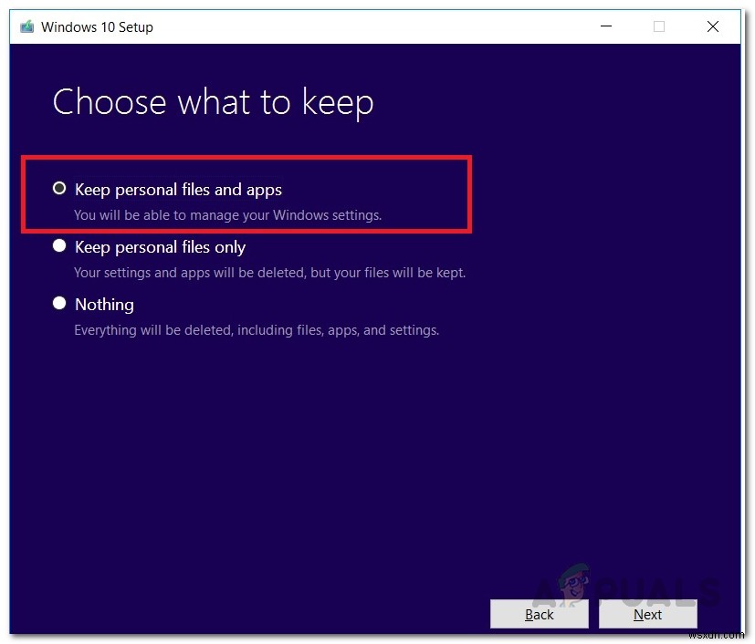REPLICATE_OC 작업 중 SAFE_OS에서 실패한 Windows 10 설치를 수정하는 방법 