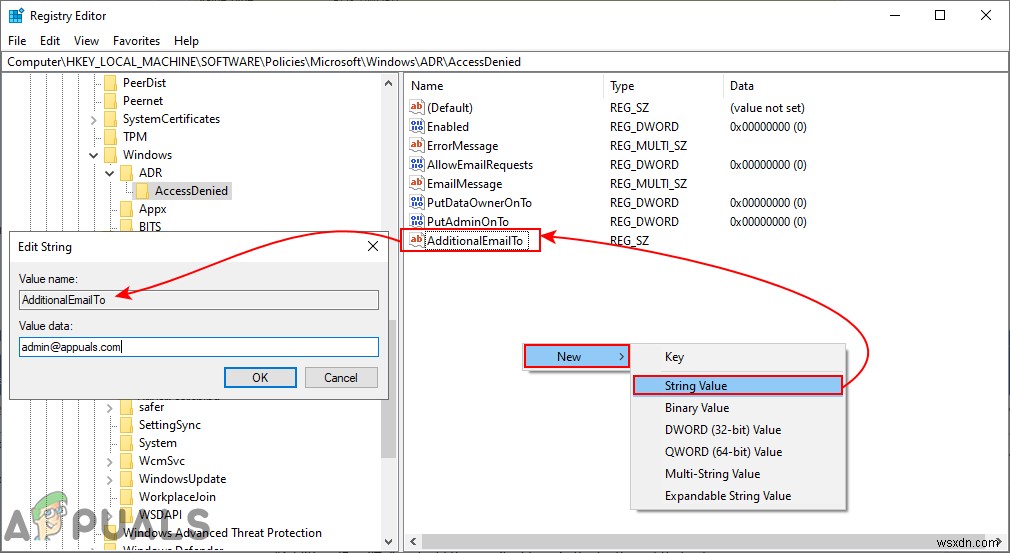 Windows 10에서 액세스 거부 메시지를 사용자 지정하는 방법은 무엇입니까? 