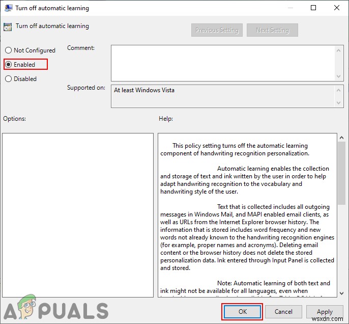 Windows 10에서 자동 학습을 비활성화하는 방법은 무엇입니까? 