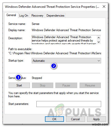 [FIX] Windows Defender 위협 서비스가 중지됨 