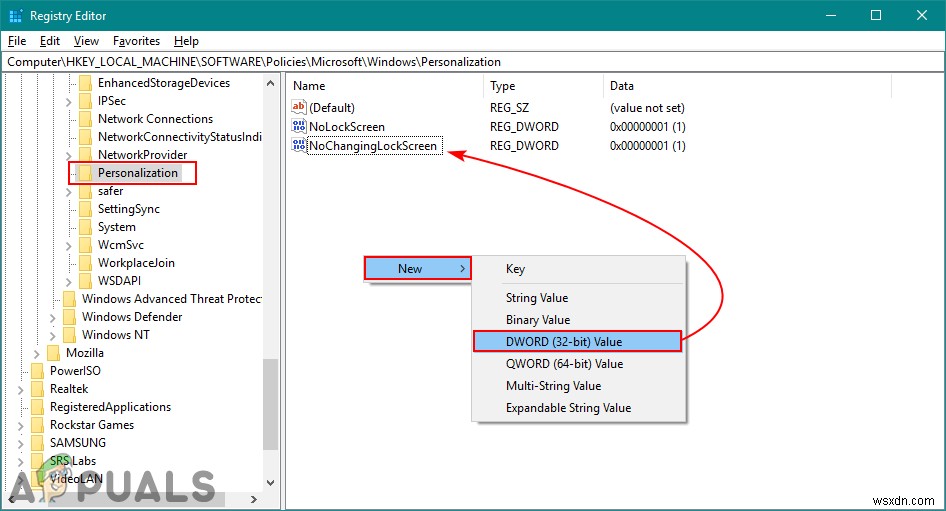 Windows 10에서 사용자가 잠금 화면 및 로그온 이미지를 변경하지 못하도록 하는 방법은 무엇입니까? 