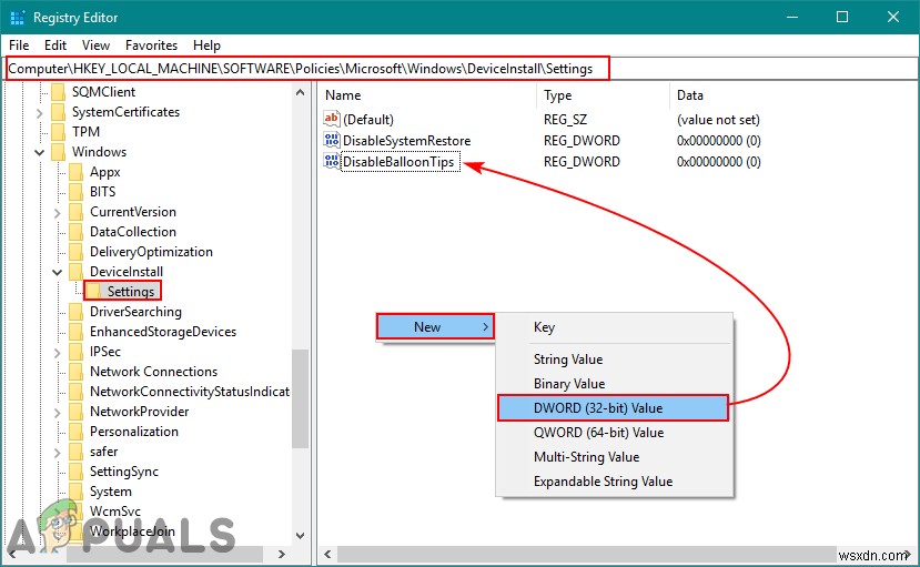 Windows 10에서  새 하드웨어 발견  메시지를 비활성화하는 방법은 무엇입니까? 