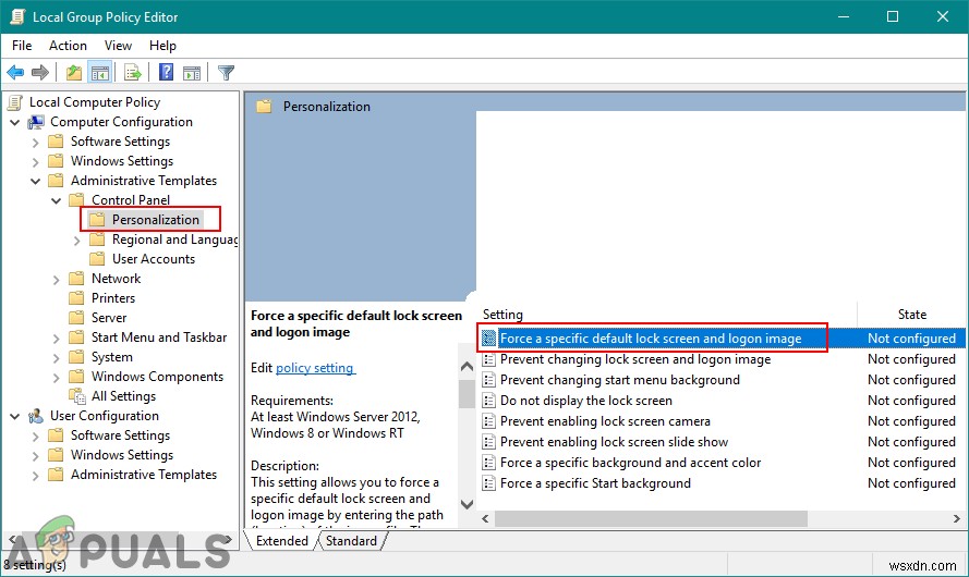 Windows 10에서 정적 잠금 화면 및 로그온 이미지를 선택하고 지정하는 방법은 무엇입니까? 