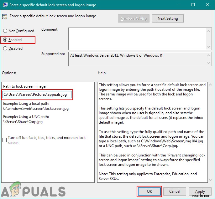 Windows 10에서 정적 잠금 화면 및 로그온 이미지를 선택하고 지정하는 방법은 무엇입니까? 