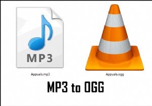 MP3를 OGG 형식으로 변환하는 방법? 