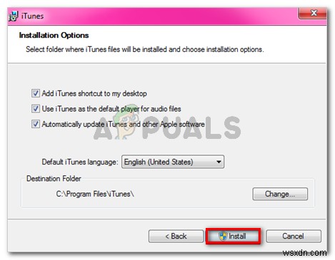 [FIX] Windows에서 iTunes 오류 5105(요청을 처리할 수 없음) 