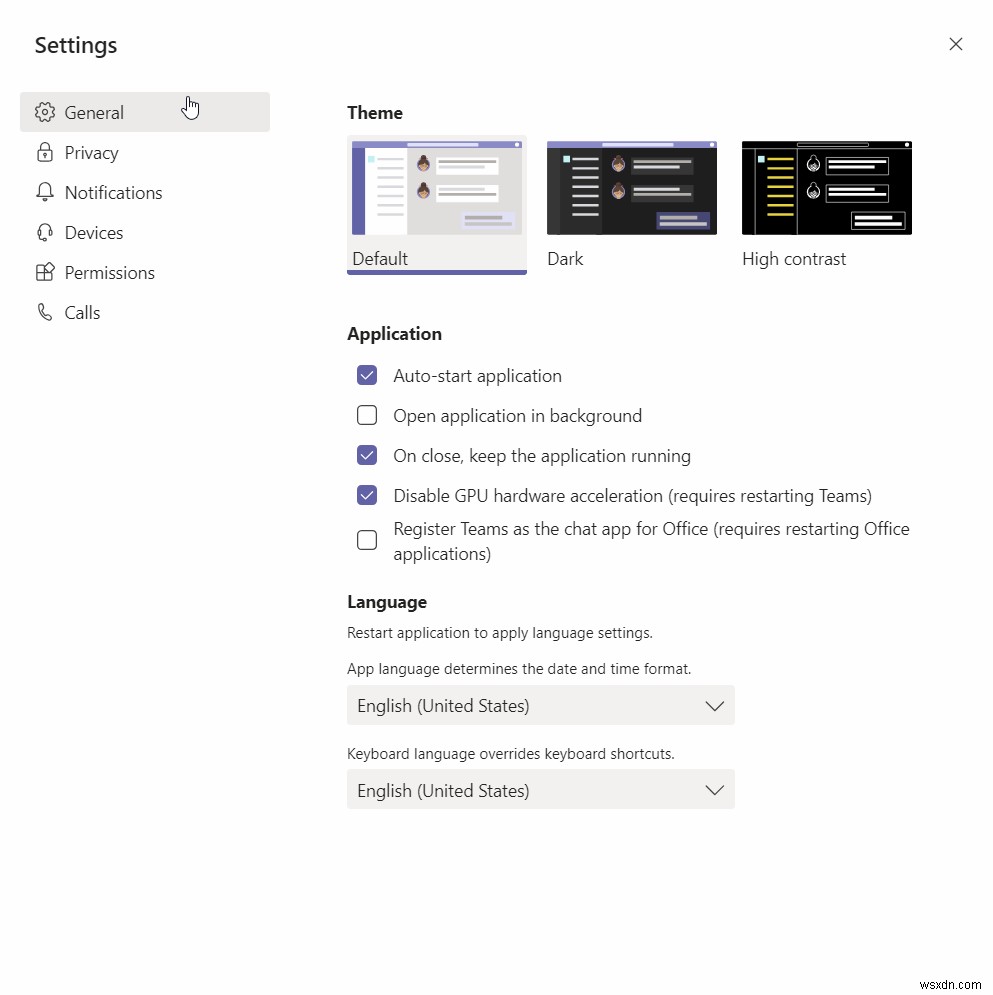 수정:Microsoft Teams의 높은 CPU 및 배터리 사용량 