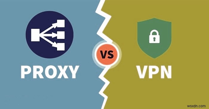 프록시와 VPN의 차이점은 무엇입니까? 