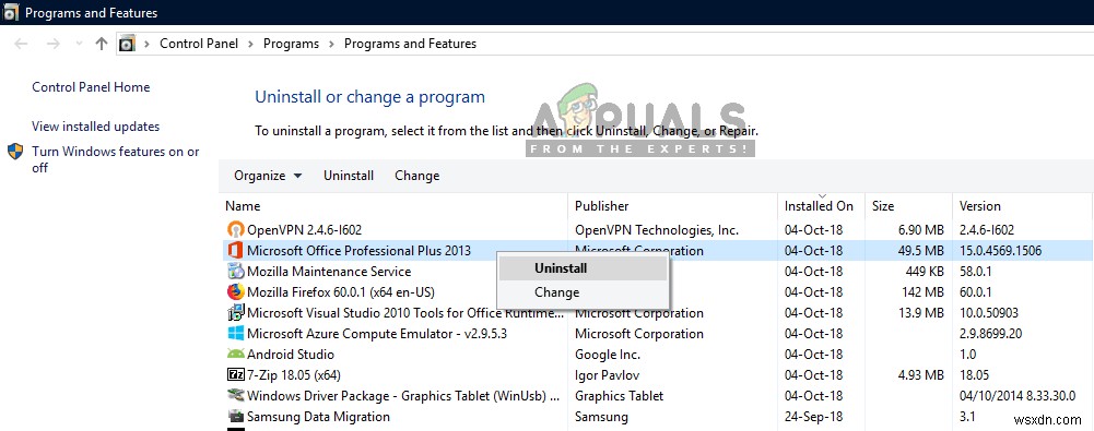 Microsoft Office 설치 시 오류 코드 30068-39 해결 