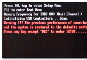 [해결 방법] 부팅 시  오버클러킹 실패(Overclocking Failed)  오류 수정하기