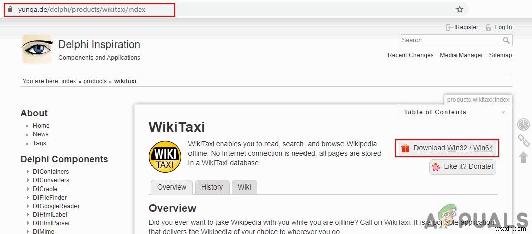 Wikipedia를 오프라인으로 사용하는 방법은 무엇입니까? 