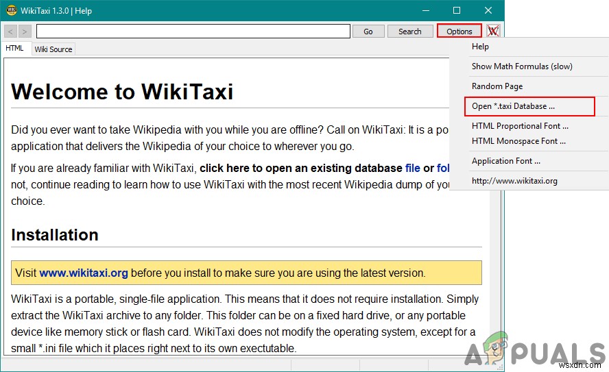 Wikipedia를 오프라인으로 사용하는 방법은 무엇입니까? 