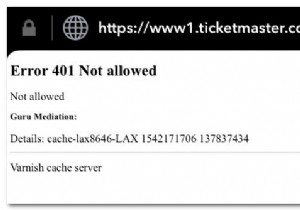 티켓마스터(Ticketmaster) 오류 401 허용되지 않음 해결 방법 총정리