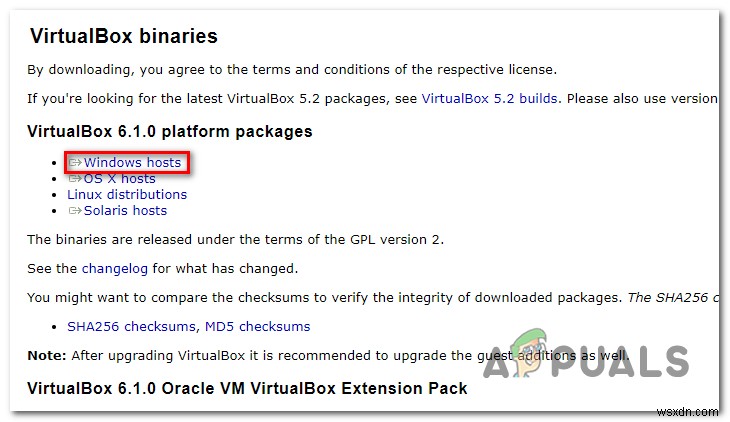 VirtualBox  supR3HardenedWinReSpawn의 오류 를 해결하는 방법은 무엇입니까? 