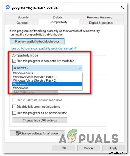 수정:Google 드라이브  Python DLL 로드 오류  